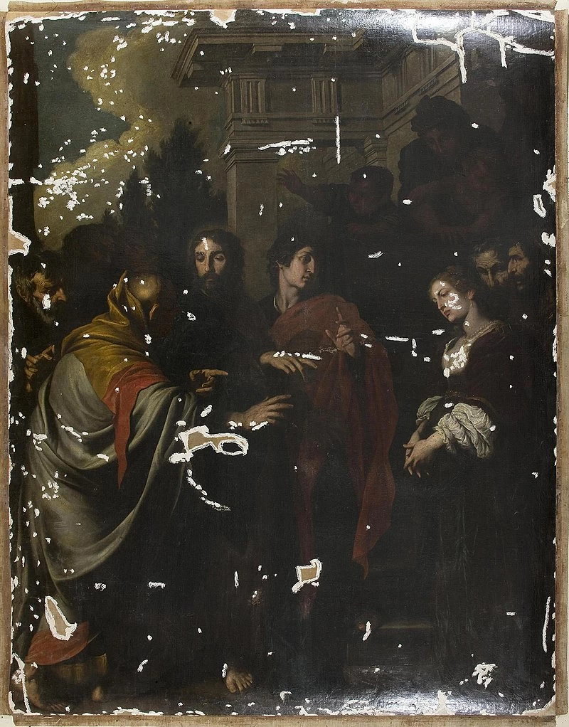 Cristo e l'adultera - Hermitage